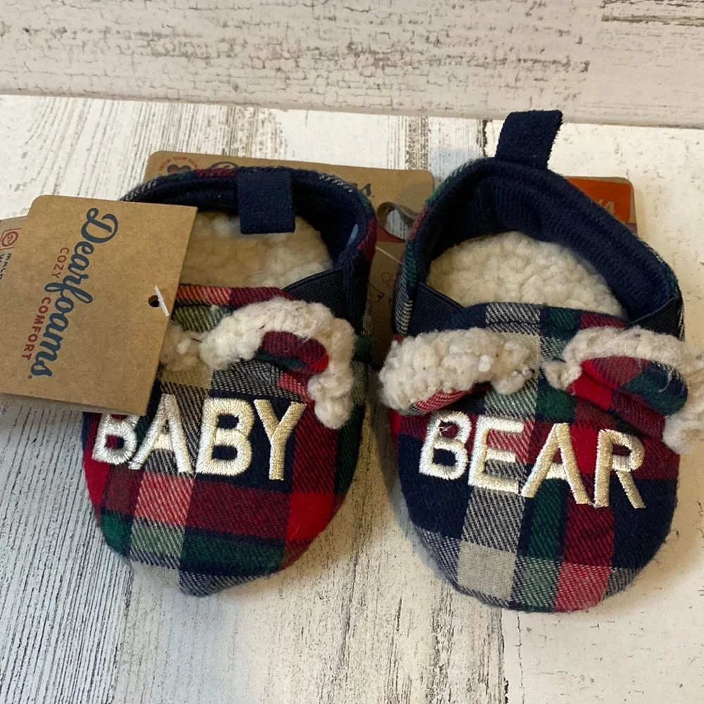 Baby Bear Slippers Size 3/4 NEW